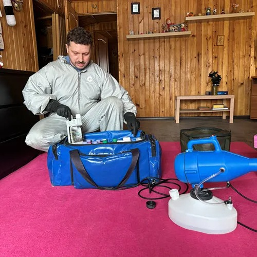 ФОТО Полное удаление ртути в помещениях в Абакане