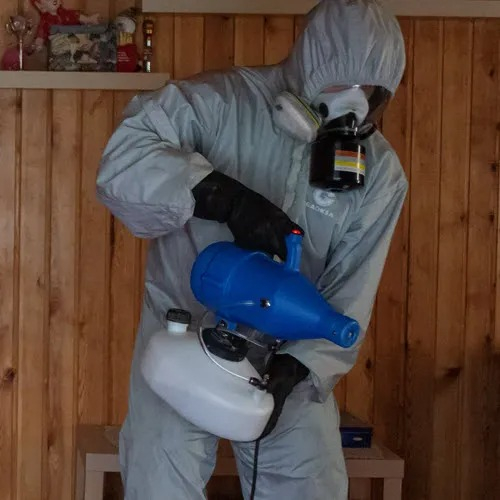 ФОТО Дезинфекция в Абакане